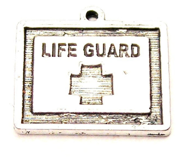 Lifeguard Genuine American Pewter Charm