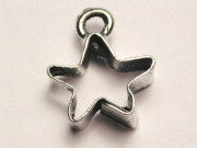 Star Shaped Cookie Cutter Charm Genuine American Pewter Charm