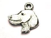 Side View Lab Genuine American Pewter Charm