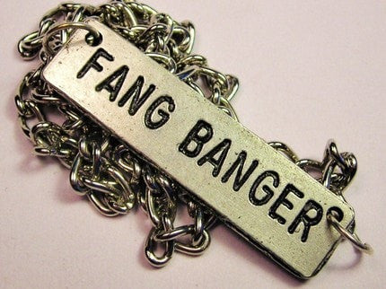 Fang Banger Statement Platform Necklace