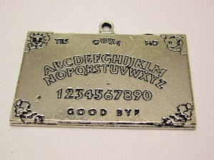 Large Ouija Board Pendant Genuine American Pewter Charm