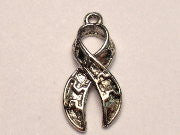 Puzzle Autism Awareness Ribbon Genuine American Pewter Charm