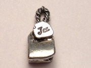 Tea Bag Genuine American Pewter Charm