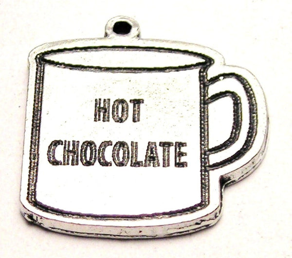 Hot Chocolate Genuine American Pewter Charm