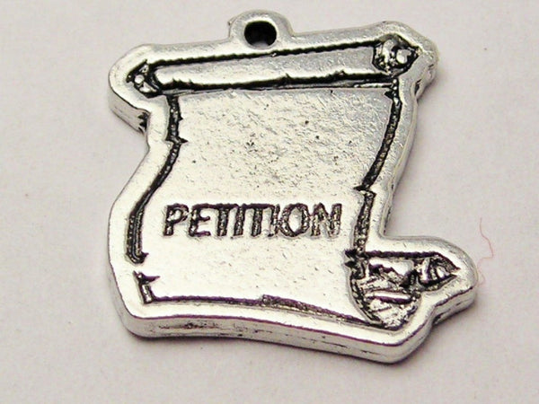 Petition Document Genuine American Pewter Charm