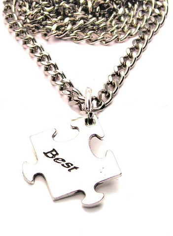 Puzzle Pieces Set Of 2 Best Friends Catalog Necklace