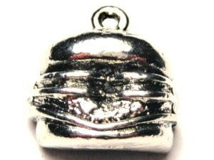 Hamburger Genuine American Pewter Charm