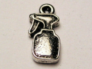 Squirt Bottle Genuine American Pewter Charm