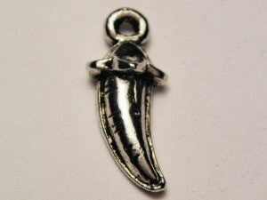 Hot Pepper Genuine American Pewter Charm