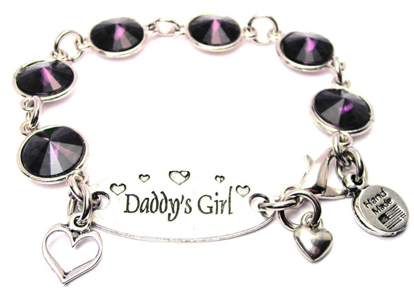 daddys girl bracelet, daddys girl jewelry, I love my dad bracelet, family jewelry