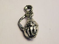 Pineapple Grenade Genuine American Pewter Charm