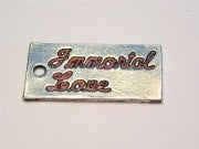 Immortal Love Genuine American Pewter Charm