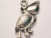 Pelican Genuine American Pewter Charm