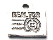 Realtor Genuine American Pewter Charm
