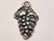 Grapes Genuine American Pewter Charm