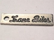 Love Bites Genuine American Pewter Charm