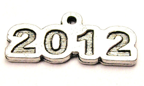 Year 2012 Genuine American Pewter Charm