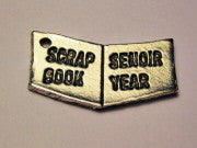 Scrapbook Senior Year Genuine American Pewter Charm