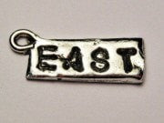 East Genuine American Pewter Charm