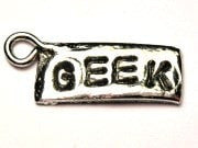 Geek Genuine American Pewter Charm