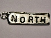 North Genuine American Pewter Charm