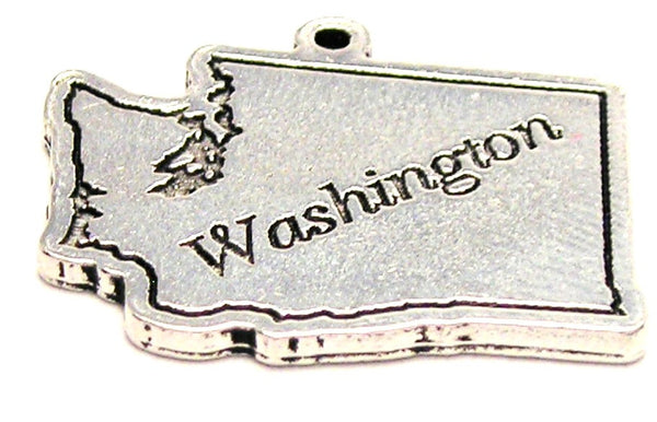 Washington Genuine American Pewter Charm