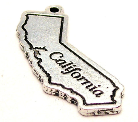 California Genuine American Pewter Charm