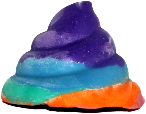 Unicorn Poop Sugary Sweet Scented Hand Made Soap