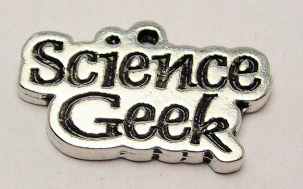 Science Geek Genuine American Pewter Charm