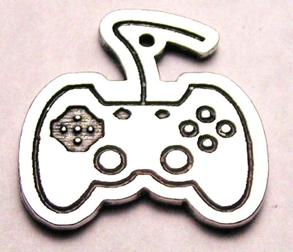Modern Video Game Controller Genuine American Pewter Charm