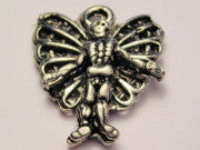 Skeleton Butterfly Genuine American Pewter Charm