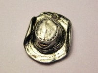 Fisherman's Old Hat Genuine American Pewter Charm