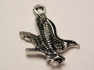 Eagle Genuine American Pewter Charm