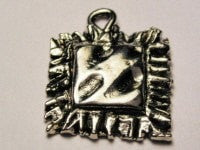 Pillow Genuine American Pewter Charm
