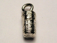 Wine Cork Genuine American Pewter Charm