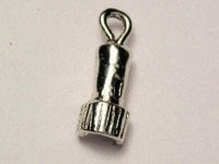 Flashlight Genuine American Pewter Charm