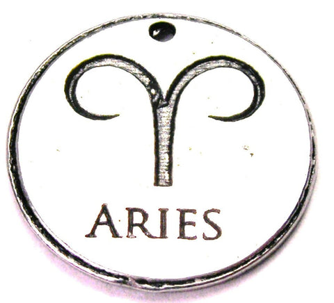 Aries Genuine American Pewter Charm
