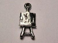 Easel Genuine American Pewter Charm