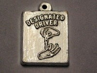 Designated Driver Genuine American Pewter Charm