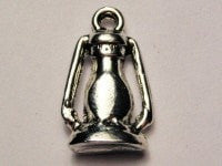 Lantern Genuine American Pewter Charm