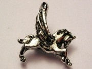 Pegasus Genuine American Pewter Charm