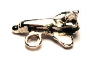 Little Rocket Genuine American Pewter Charm