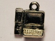 Computer Genuine American Pewter Charm