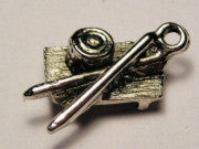 Sushi Dinner Genuine American Pewter Charm