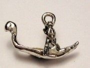 Gondola Genuine American Pewter Charm