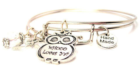owl bracelet, owl bangles, owl jewelry, bird bracelet, aviary bracelet