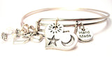 celestial bracelet, celestial bangles, celestial jewelry, sun bracelet
